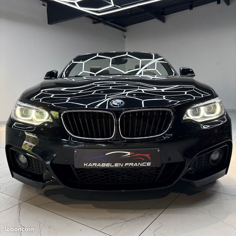 BMW 225d Cabriolet 2.0l 225ch Bi-Turbo Pack M Excellent Etat 46.016km (image 2)