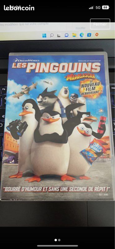 DVD les pingouins de Madagascar (image 1)