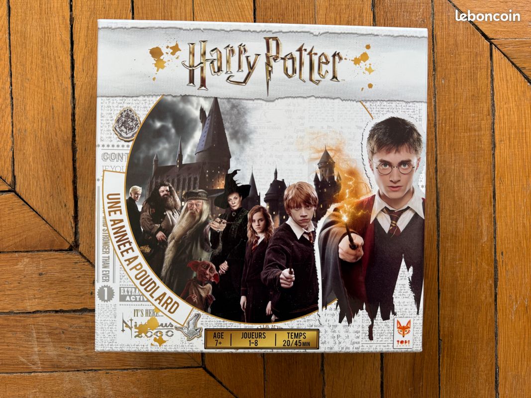 Jeu de société Harry Potter Une année à Poudlard - Topigames (image 1)