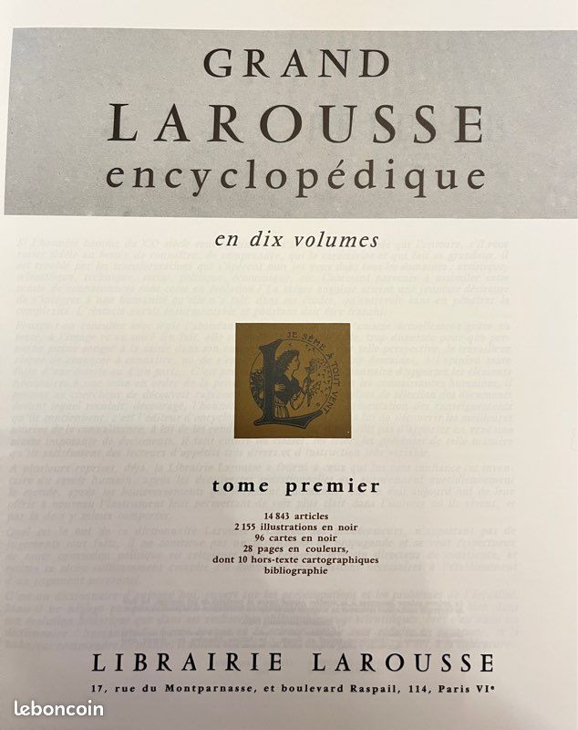 Encyclopédie LAROUSSE (image 4)