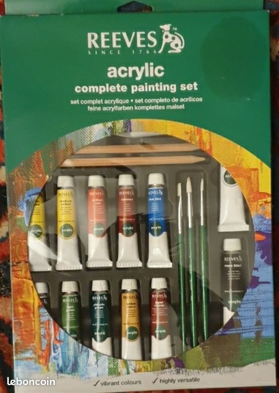 REEVES set de peinture complet acrylique (image 1)