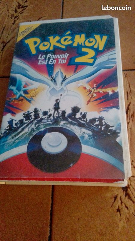 Cassette VHS pokémon 2 le pouvoir et en toi 20e (image 4)
