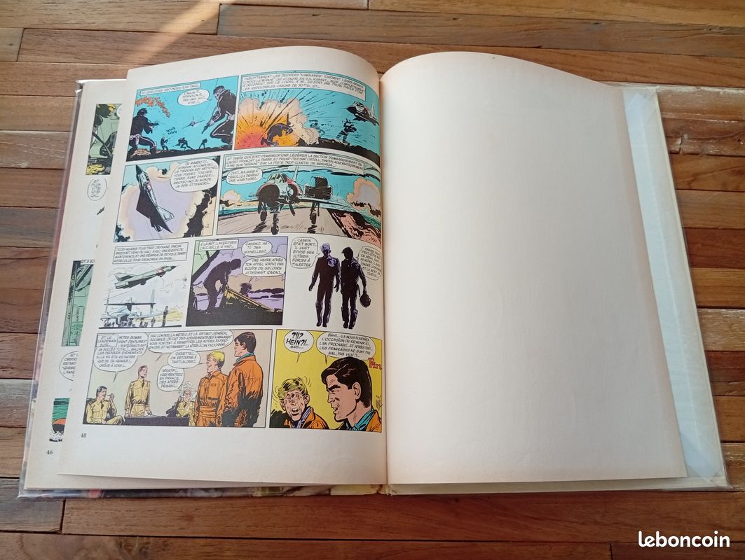 BD Tanguy et Laverdure EO 1969 menace sur Mururoa (image 7)