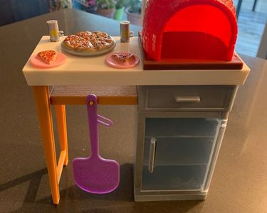 Pizza Barbie Table Petite Pizzeria Barbie Jeux Jouets