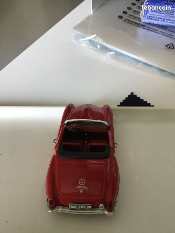 Mercedes-05 lot de 2 Mercedes 190 + 300 SL 1/43 - Collection