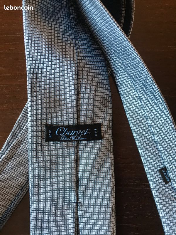 Cravate Charvet 100 soie (image 3)