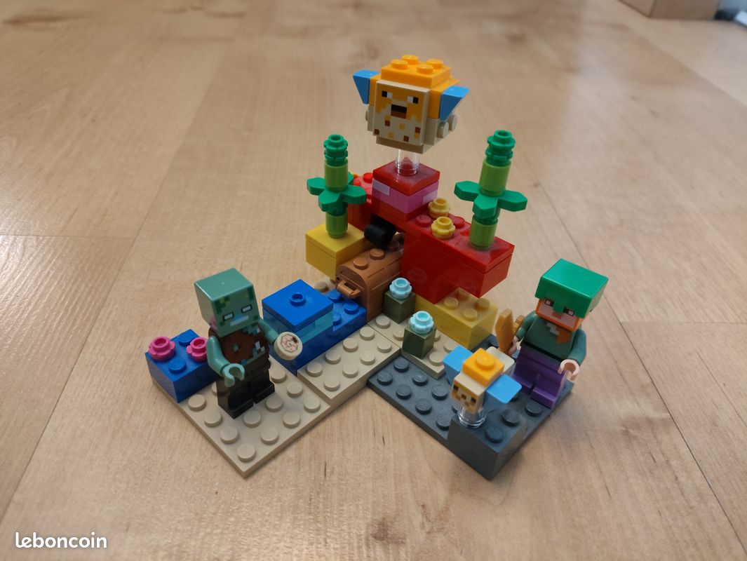 Lego Minecraft 21164 Le récif corallien (image 1)