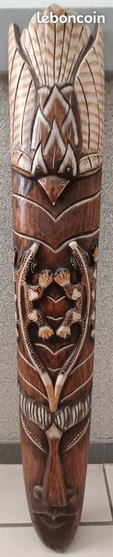 Masque africain décoratif (image 1)