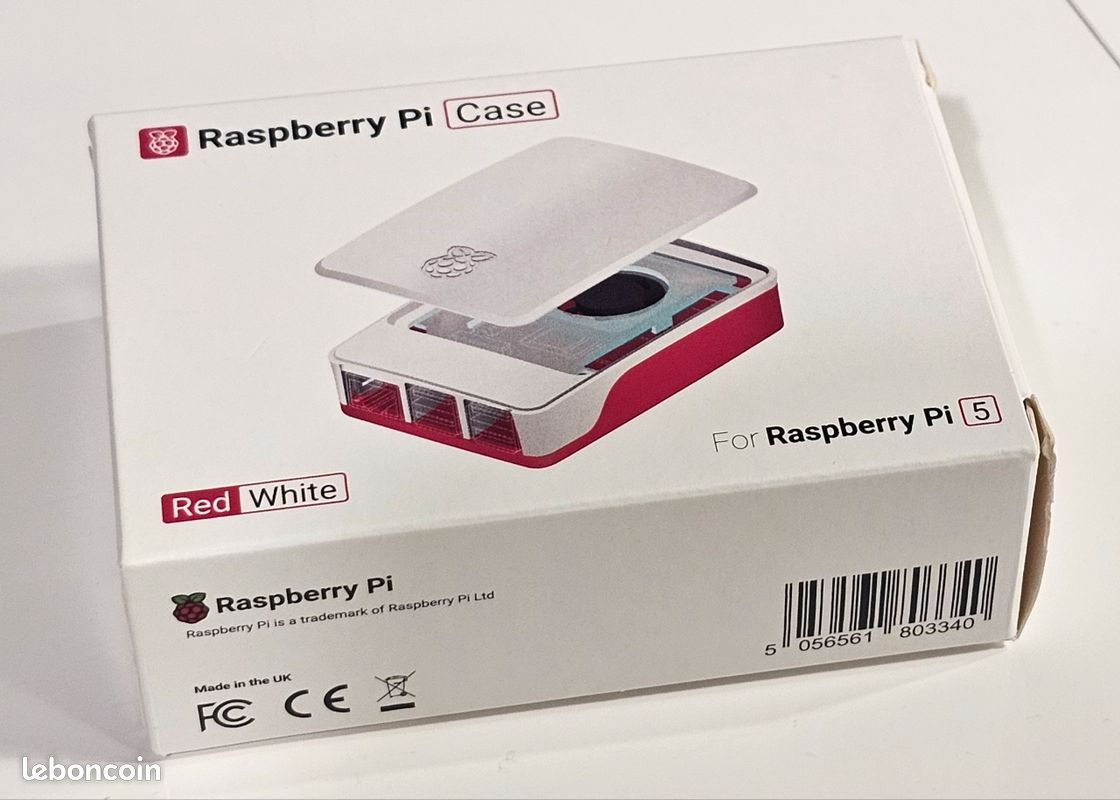 Boîtier pour Raspberry pi5 case Neuf et Complet dans sa boîte, jamais ...