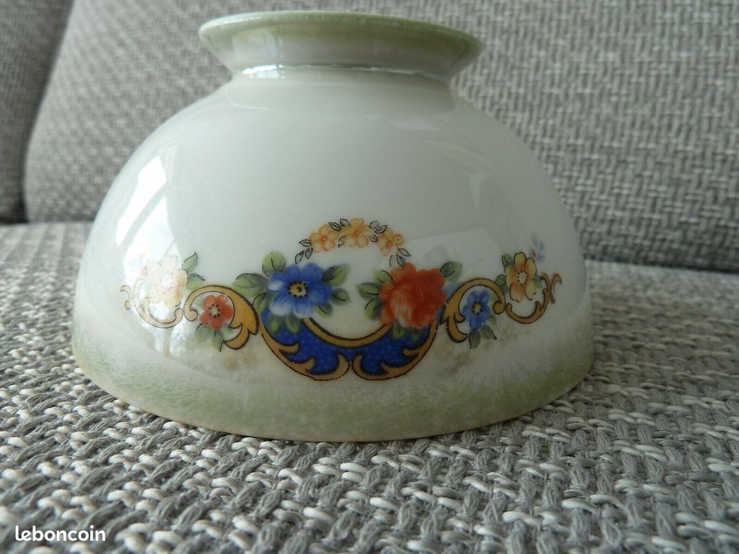 Bol vintage décor petite guirlande de fleurs (image 8)