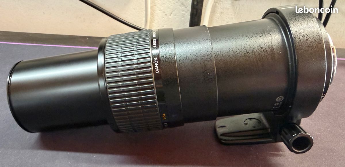 Canon MP-E 65mm f/2.8 1-5x Macro Photo – Monture EF + collier (image 5)