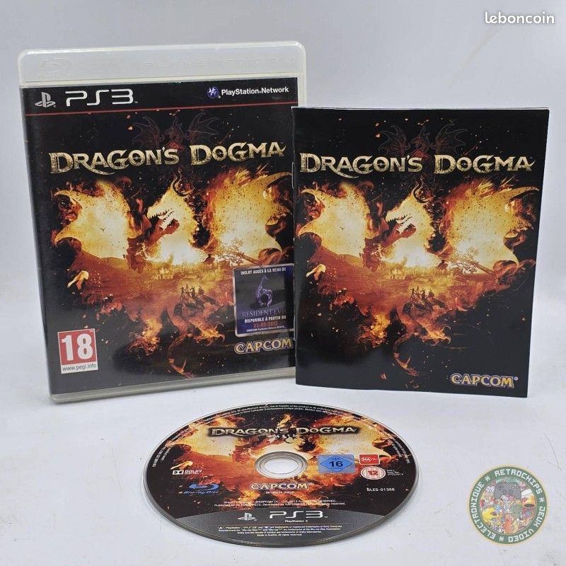 Dragon's Dogma - Version Française Pour PS3 - Jeu RPG D'action Complet