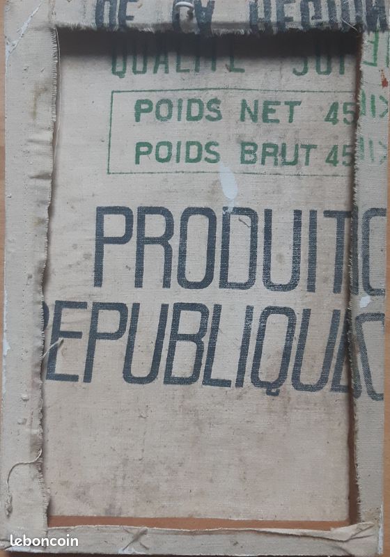 Peinture sur toile signée "Materesi" Congo (image 5)