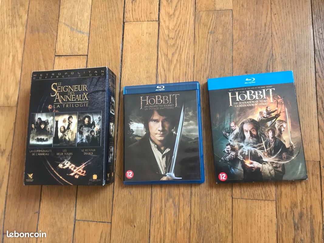 Intégrale Le seigneur des anneaux + The Hobbit - DVD - Films