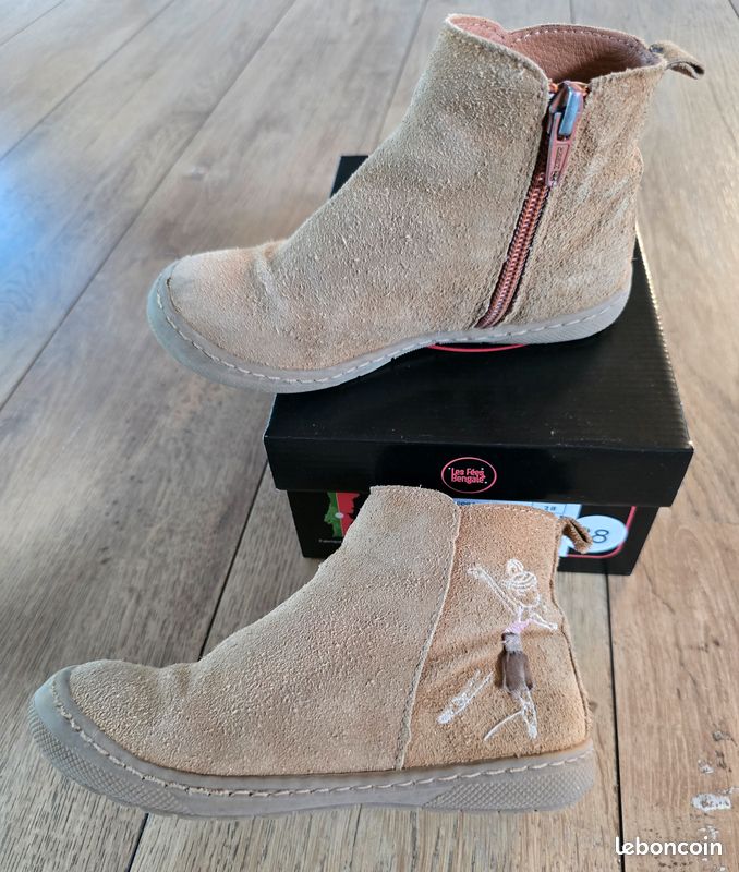 Bottines fille T28 (image 2)