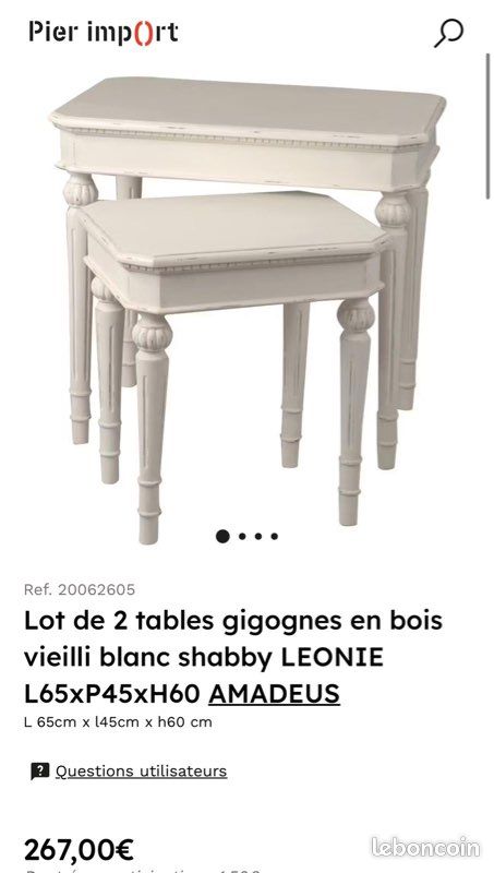 Table gigogne Amadeus (image 2)