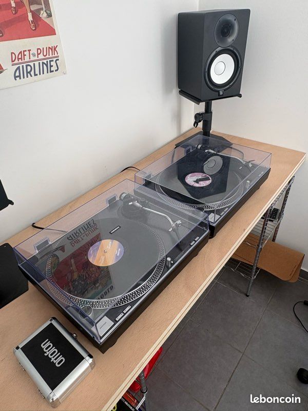2 platines Reloop RP-4000 MK2 + cellules Ortofon Concorde MKII Mix Twin – Excellent état (image 4)