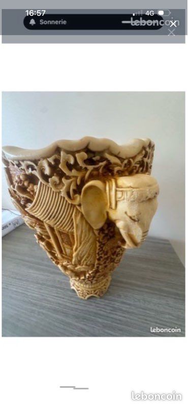 Ancien grand vase asiatique (image 7)