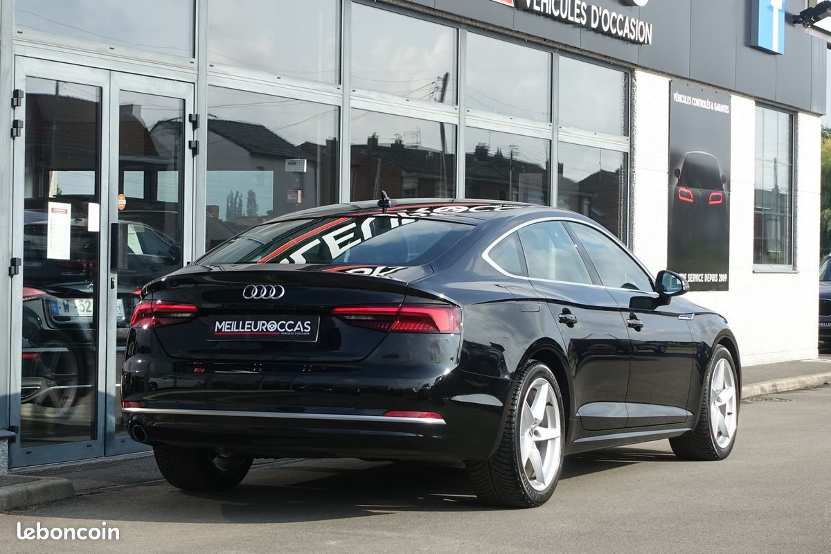 A5 Sportback 30 Tdi Mhev 46700kms 136ch S-Tronic 2020 Cuir Sport Chauffant/Virtual Cockpit/Gps pro Europe/Full LED/Carplay/1°main/Garantie 12 mois (image 5)