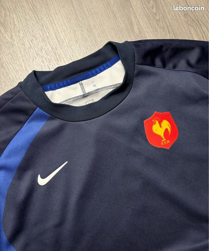 Maillot Rugby Vintage #20 Meteo France NEC – Homme Taille M – Occasion