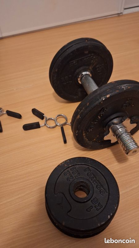 Kit Haltères x2 x 12 kilos (image 3)