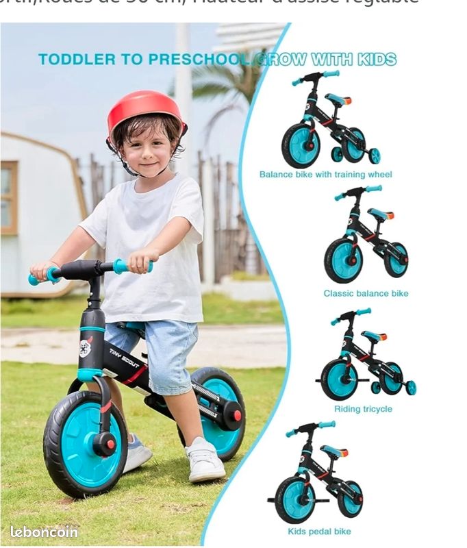 Vélo enfant évolutif Vélos