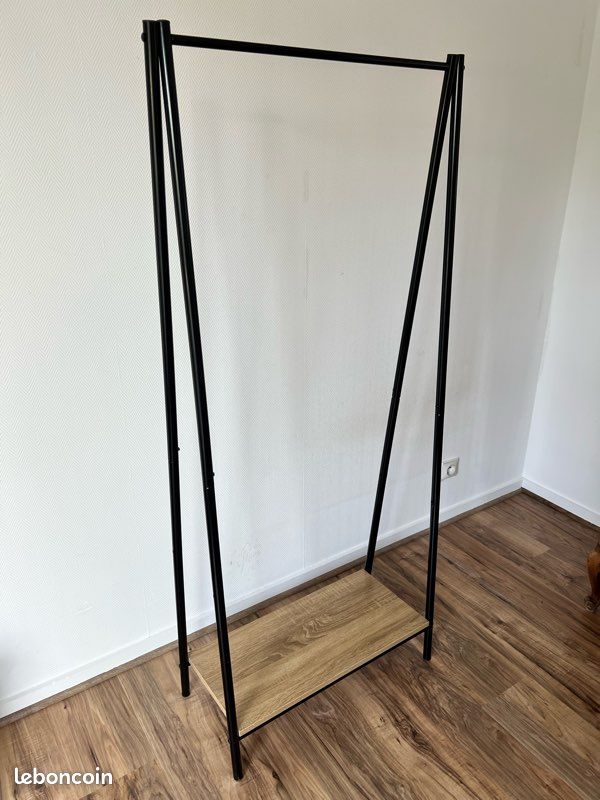 Portant metal et bois (image 1)
