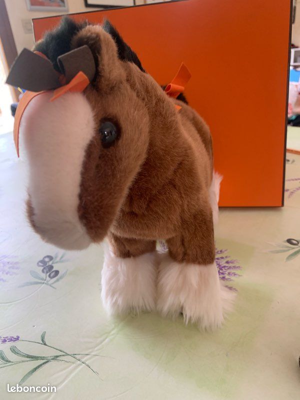 Hermès Pre-Owned Elmy PPM Suede Stuffed Toy