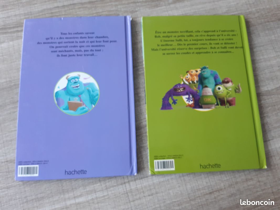 Livres Disney " Monstres et Cie" (image 5)