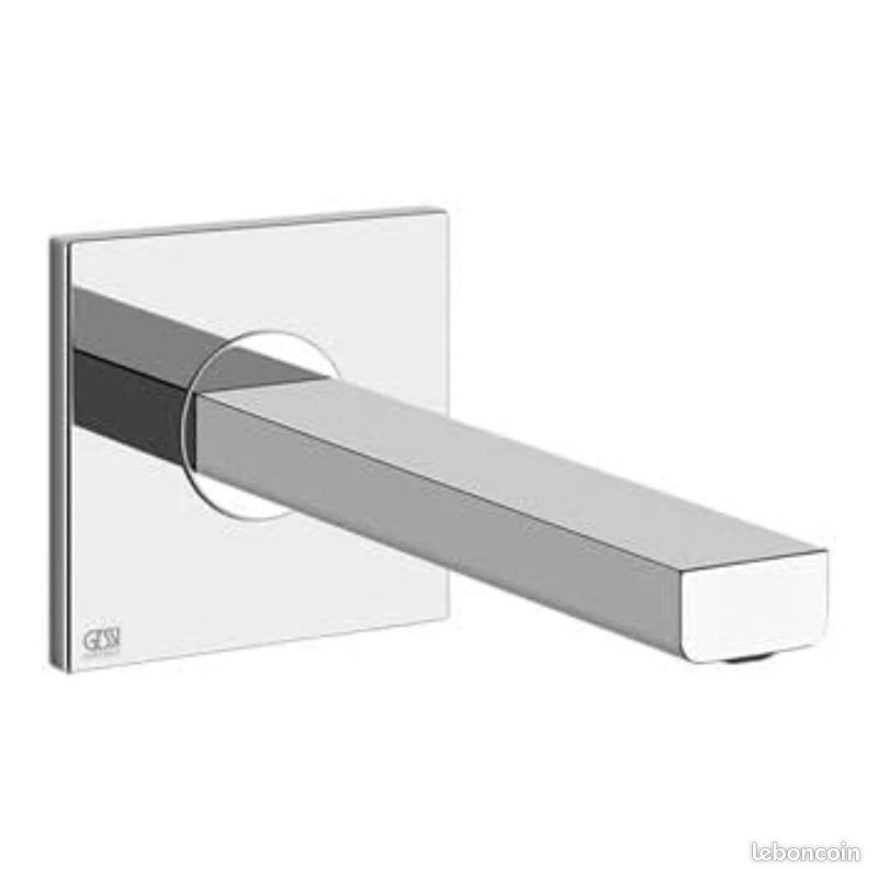 Gessi Emporio Via Manzoni Mélangeur monocommande de lavabo, avec vidage 1 1/4, saillie 128 mm, 38601