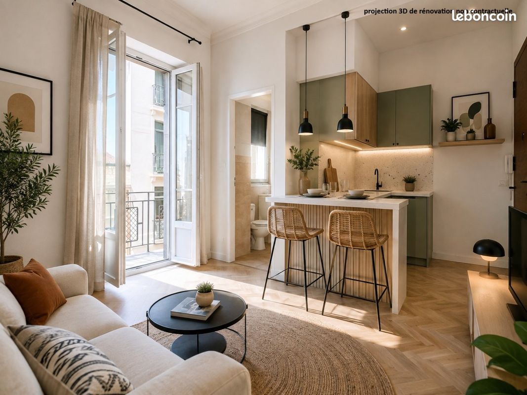 Appartement 1 pièce 18 m² · à Nice · 18 m² · 97 000 €