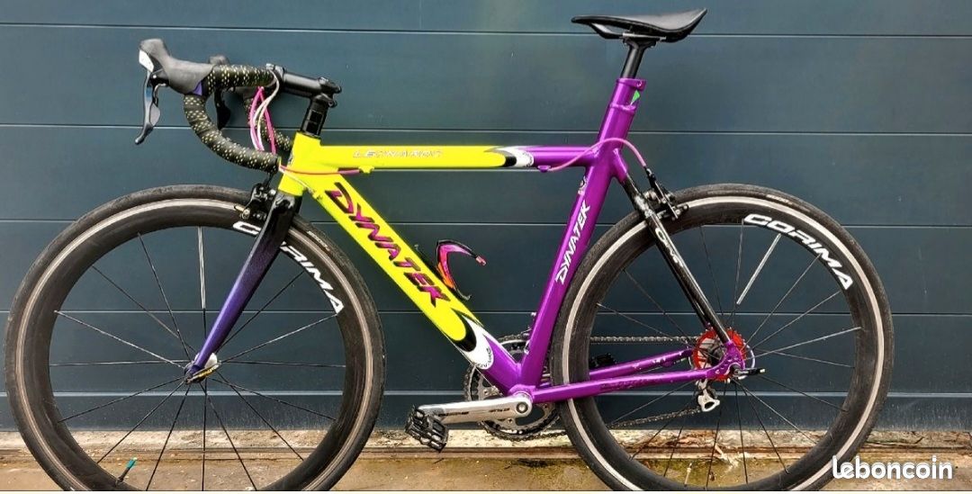 Velo route course CLM DYNATEK TRI TT CARBONE ALU Leonardo columbus italien (image 12)