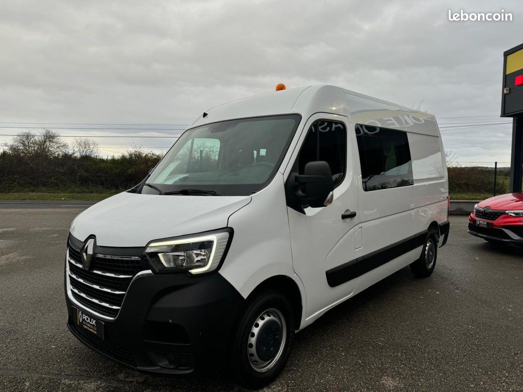 Renault master l2h2 dci 135 cabine approfondie 7 places / tva / prix ht 2020 (image 13)