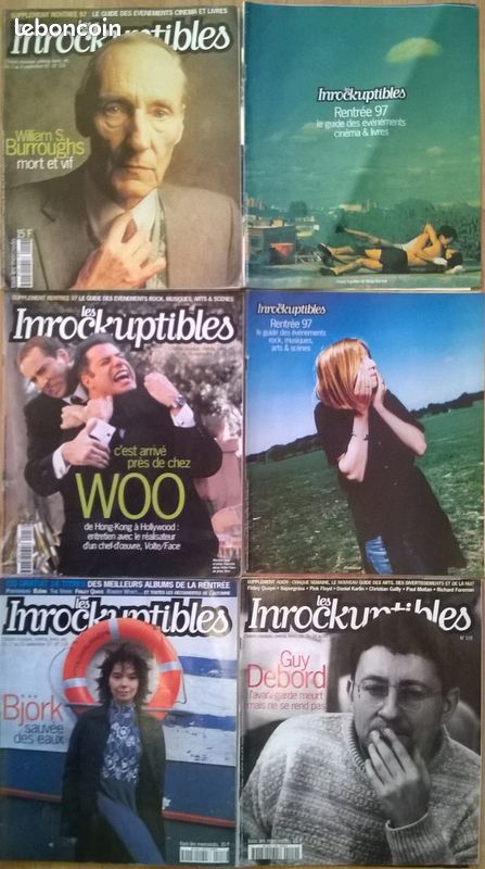 Les Inrockuptibles n°115 à n°141 à l'unité, à partir de 5 euros (image 2)