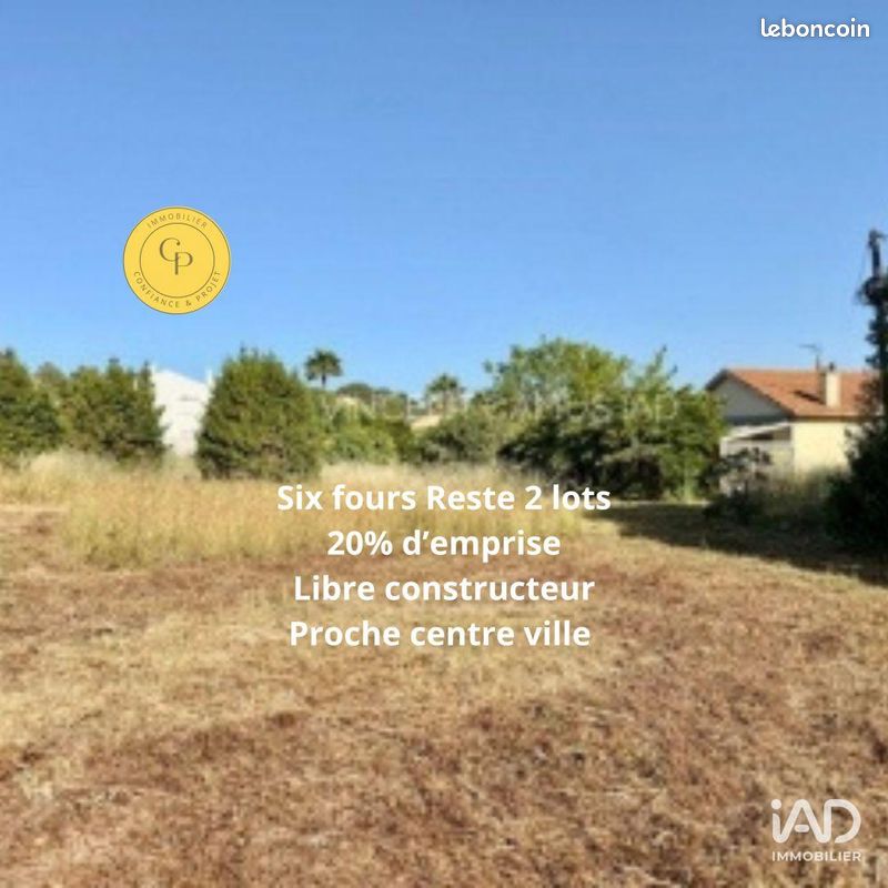 Terrain 452 m² · à Six-Fours-les-Plages · 452 m² · 260 000 €