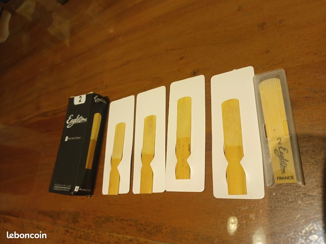 5 Anches clarinette sib eagletone 2 made in france (image 2)