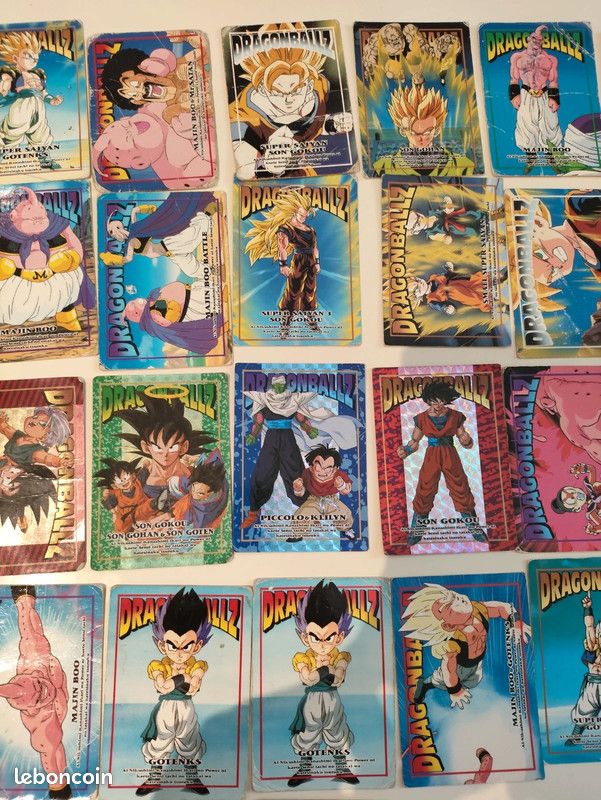 Lot De 25 Cartes Postales Dragon Ball Z Homologuées - 10,5 X 15 Cm - Groupe Erik
