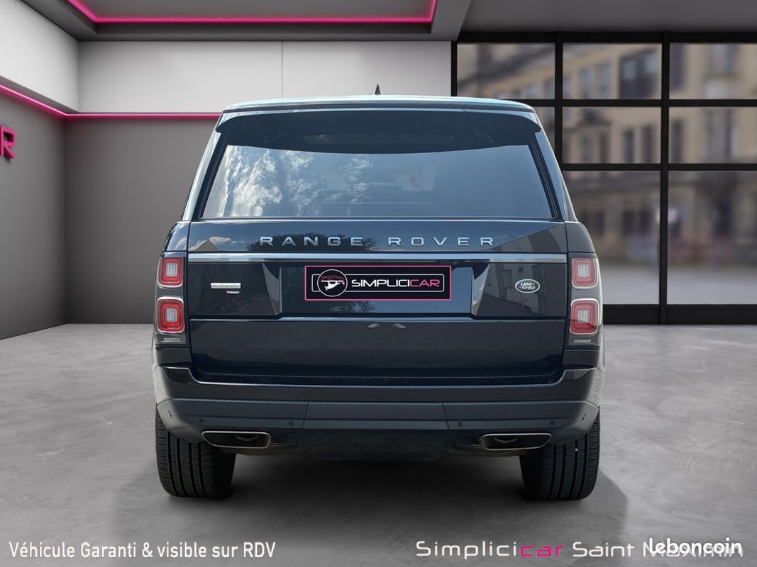 LAND ROVER RANGE ROVER IV 5.0 V8 SUPERCHARGED 525 AUTOBIOGRAPHY 525Ch Garantie 12 mois (image 6)