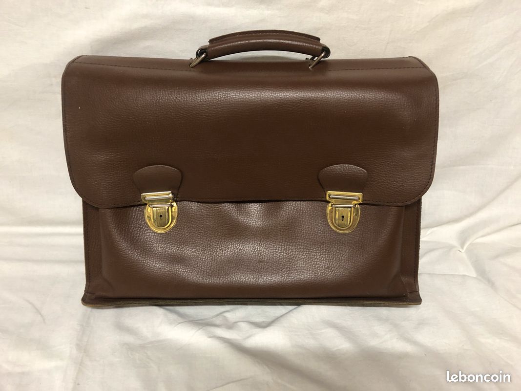 Cartable cuir (image 1)