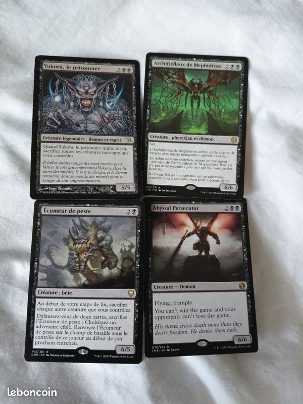 Magic mtg Deck Edh Commander Jon irenicus le bris VF 100 cartes prt   jouer - Collection