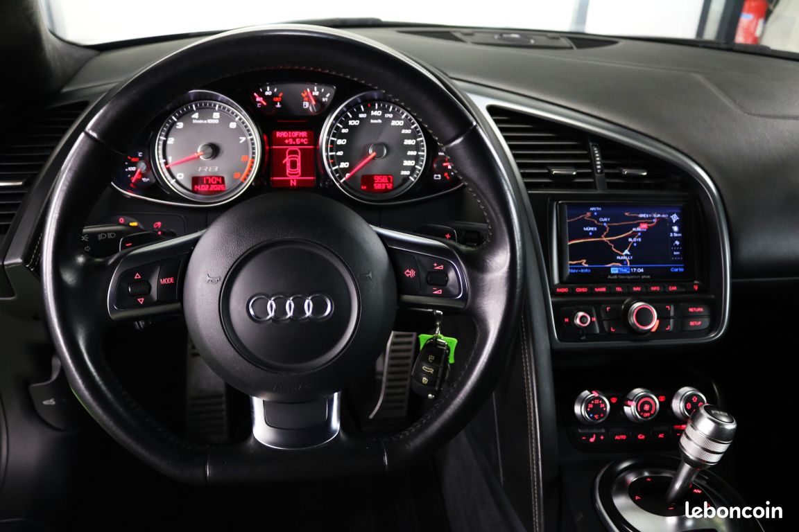 Audi R8 4.2 FSI 420 ch Quattro R-Tronic GPS SUIVI COMPLET (image 14)