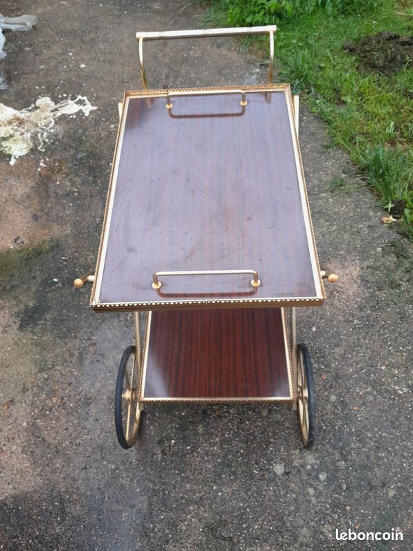 Petite table ancienne de service (image 3)