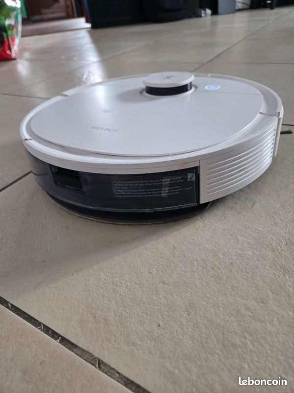 Ecovacs Deebot N8+ – Aspirateur Laveur Robot 2-en-1 – Sans Fil, Avec Sac