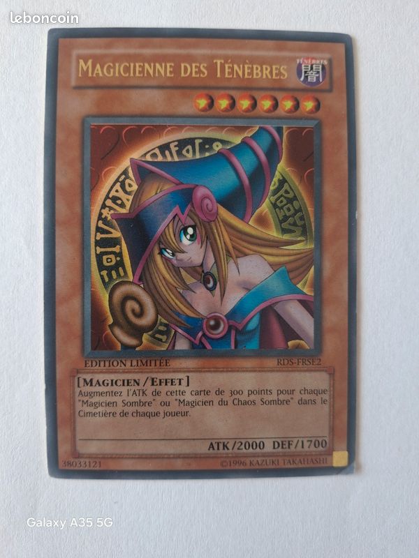 Carte Yu-Gi-Oh Magicienne des Ténèbres Édition Limitée RDS-FRSE2 (image 1)