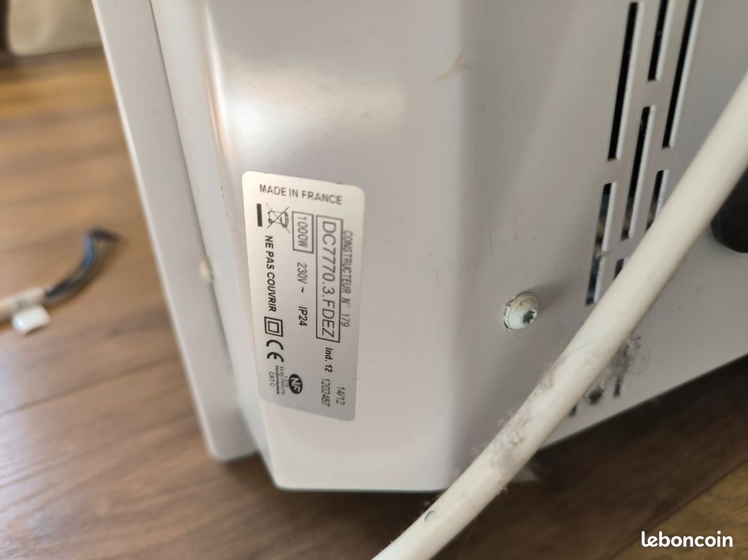 Radiateur 1000watt (image 3)