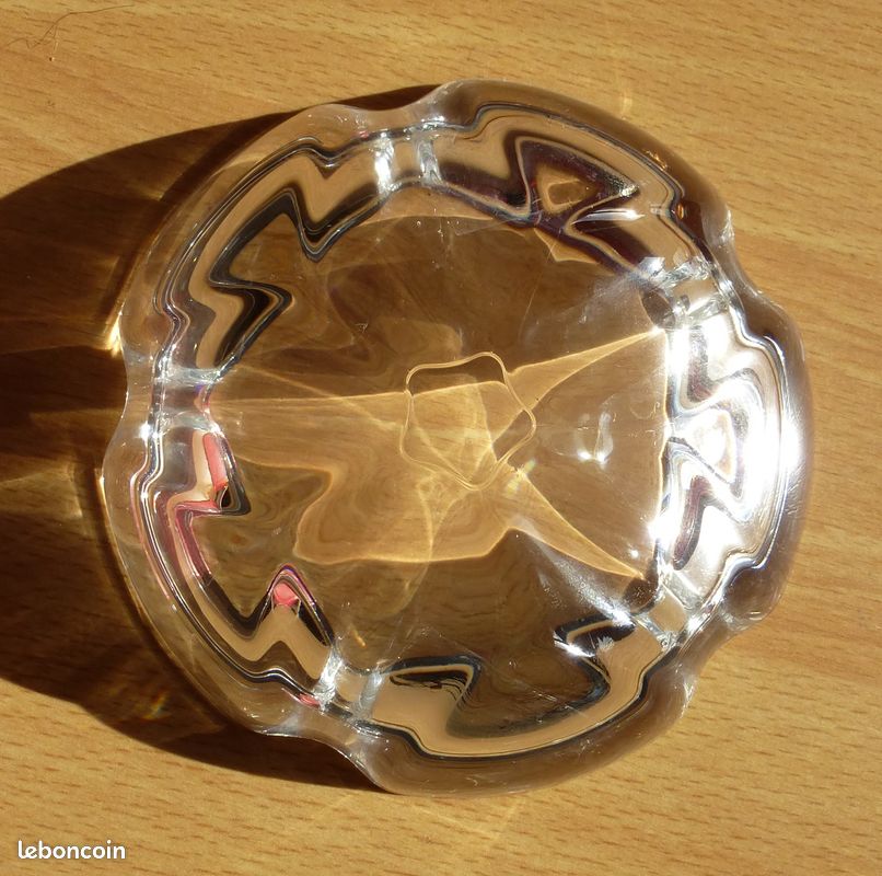 Cendrier neuf en cristal d'Arques dans boite d'origine (image 4)