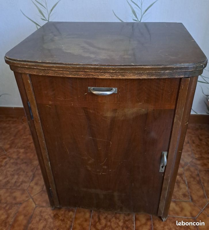 Machine à coudre ancienne SINGER, meuble (image 18)