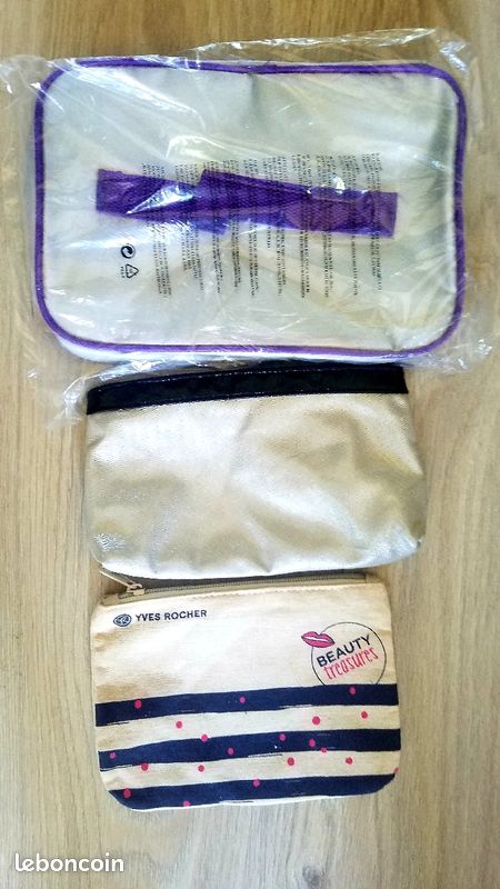 Lot de 3 trousses de toilettes (image 1)