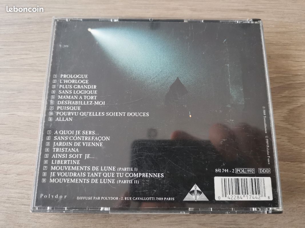 Double CD Mylene Farmer En Concert 1989 (image 2)