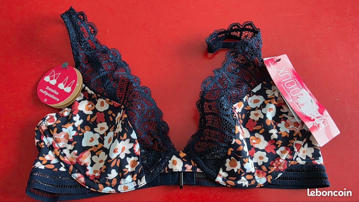 Soutien-gorge Cybele Taille 90B – Modèle Peggy – Ivoire – Réf 7-170144 – Neuf étiquettes